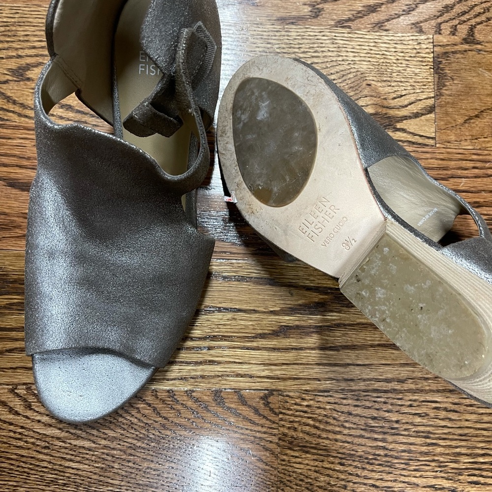 Eileen Fisher 8.5 leather shoes